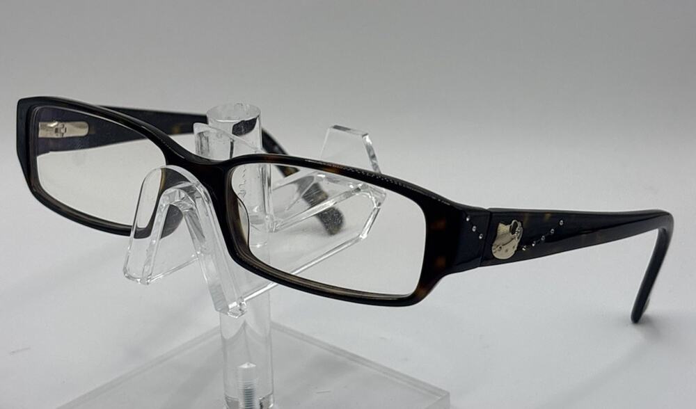Hello Kitty HK AA018 C28 Eyeglasses Brown Tortoise Kids 50-16-130 OPAL